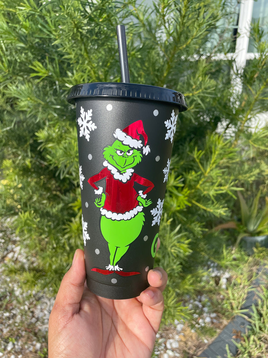 the Grinch! Cup w/ Straw — Shop Bay Bart LLC