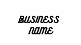 Custom business name